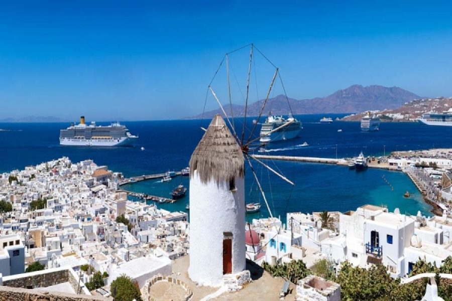 Travel to Athens and Santorini