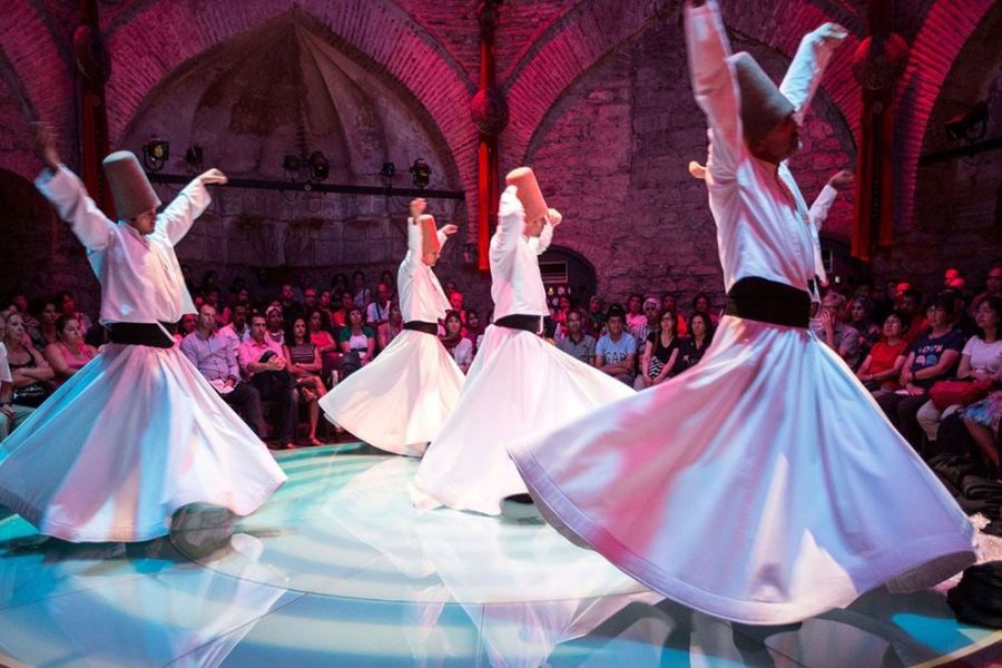 Whirling Dervishes in Istanbul (Hodjapasha)