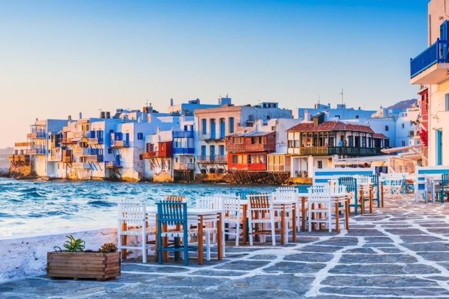 Athens, Milos, Santorini & Mykonos Island Hopping Tour 10 days / 9 nights