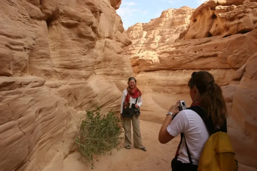 St. Catherine and Colored Canyon by Jeep