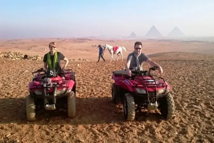 Desert Safari by Quad Bike at Giza Pyramids