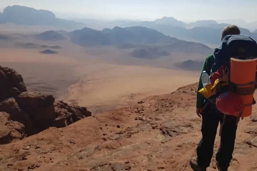 Footsteps from Dana to Petra’s Rose City