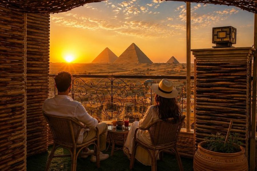 Sharm El Sheikh Cairo 2 Day Tour with Pyramids View Stay