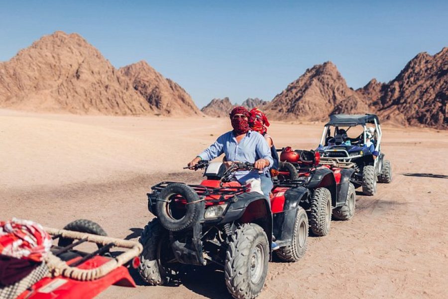 Sharm El-Sheikh: ATV Quad, Camel Ride, BBQ Dinner and Show