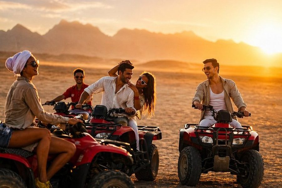 Quad bike Camel Ride & Dinner Show Adventure In Sharm El Sheikh