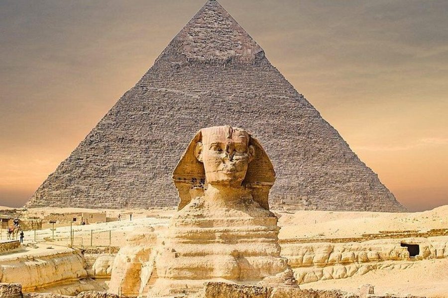 From Sharm El Sheikh: Cairo Pyramids Full-Day Tour by Plane