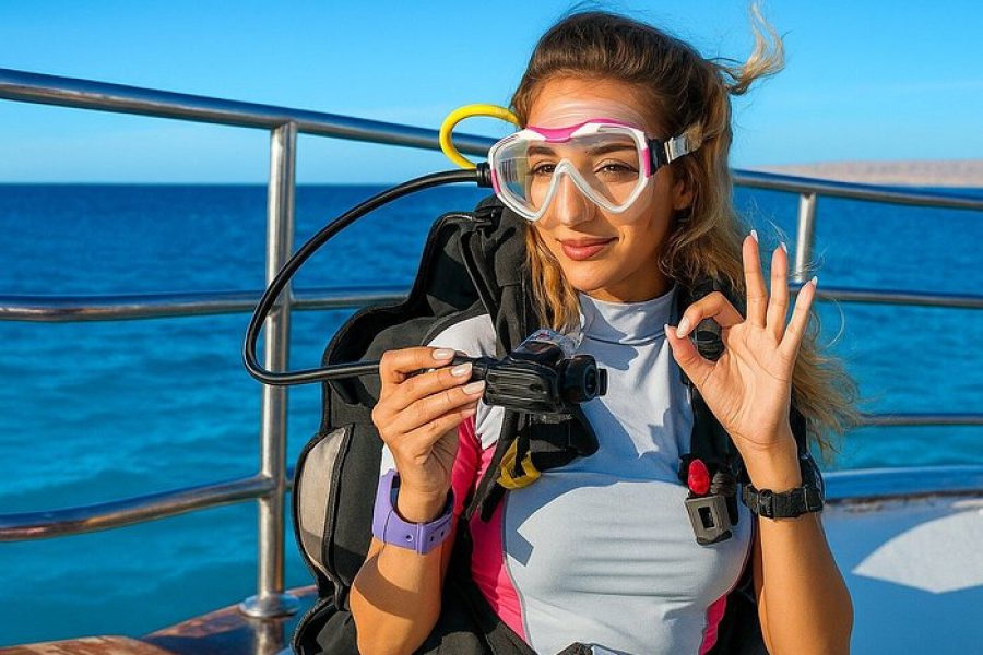 Sharm El Sheikh: Ras Mohammed, white Island, Diving Boat Trip